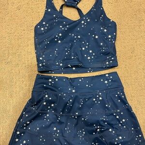 Altar'd State Blue Star Print Set